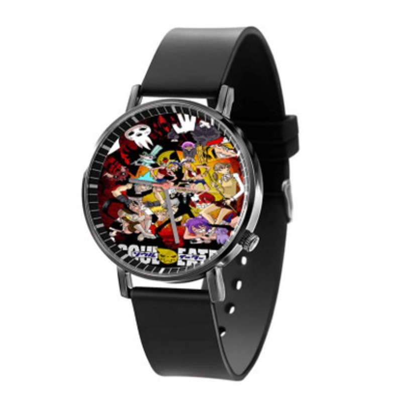 Soul Eater Friends Unisex Black Quartz Watch With Premium Gift Box