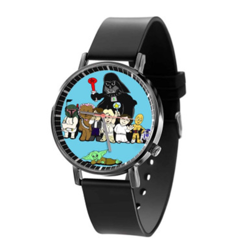 Star Wars Babies Unisex Black Quartz Watch With Premium Gift Box