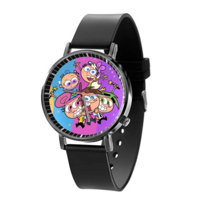 The Fairly Odd Parents Black Quartz Watch Unisex With Premium Gift Box
