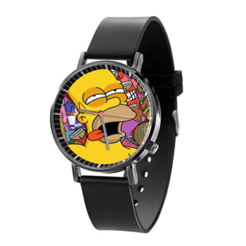 The Simpsons Beer Alcohol Drinks Unisex Quartz Watch With Premium Gift Box