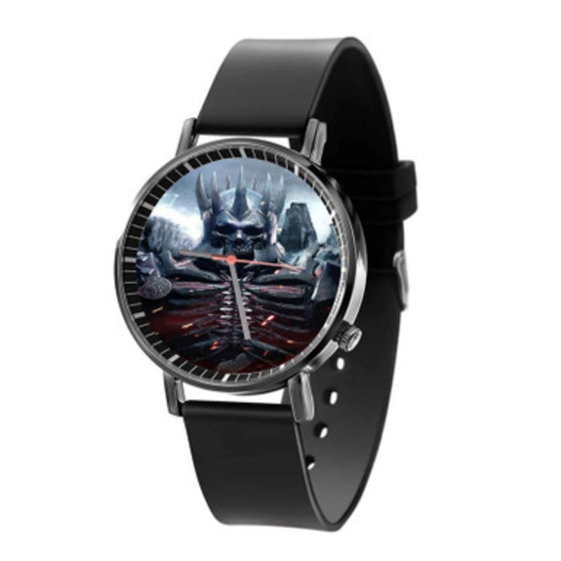 The Witcher 3 Wild Hunt Generals King Black Quartz Watch Unisex With Premium Gift Box