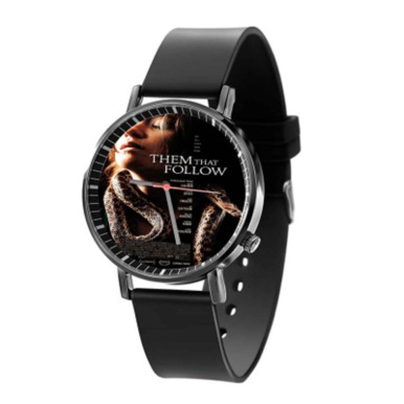 Them That Follow Black Quartz Watch Unisex With Premium Gift Box