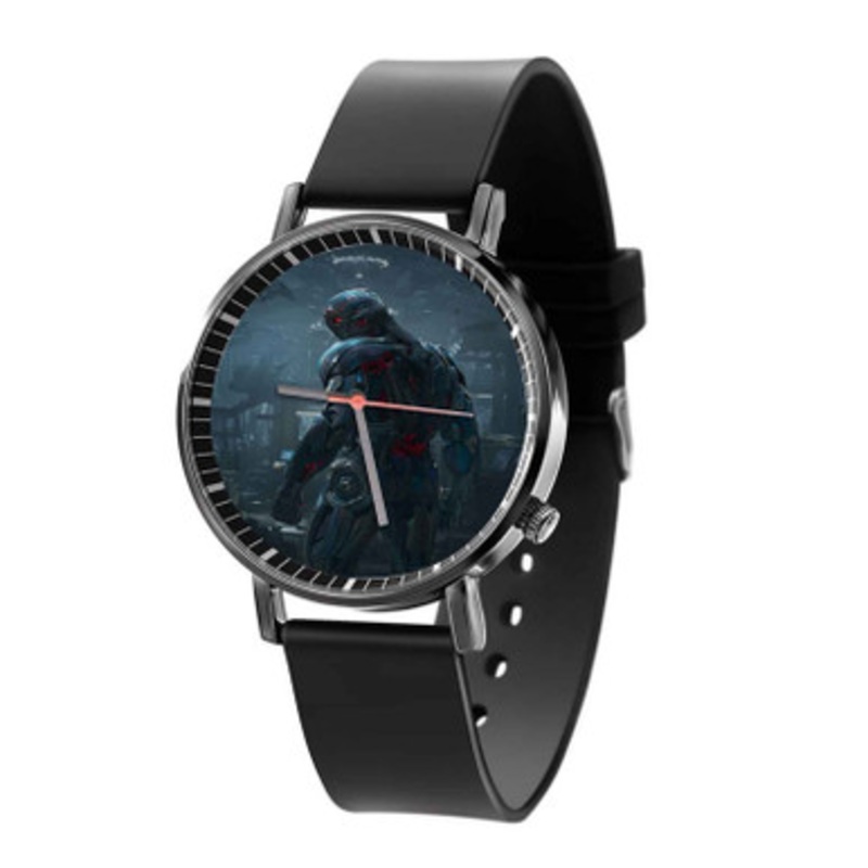 Ultron Marvel Superheroes Unisex Black Quartz Watch With Premium Gift Box