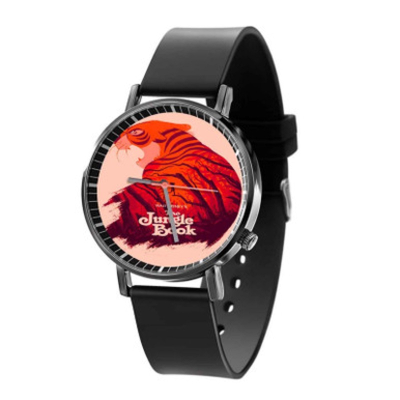 Walt Disney The Jungle Book Black Quartz Watch Unisex With Premium Gift Box