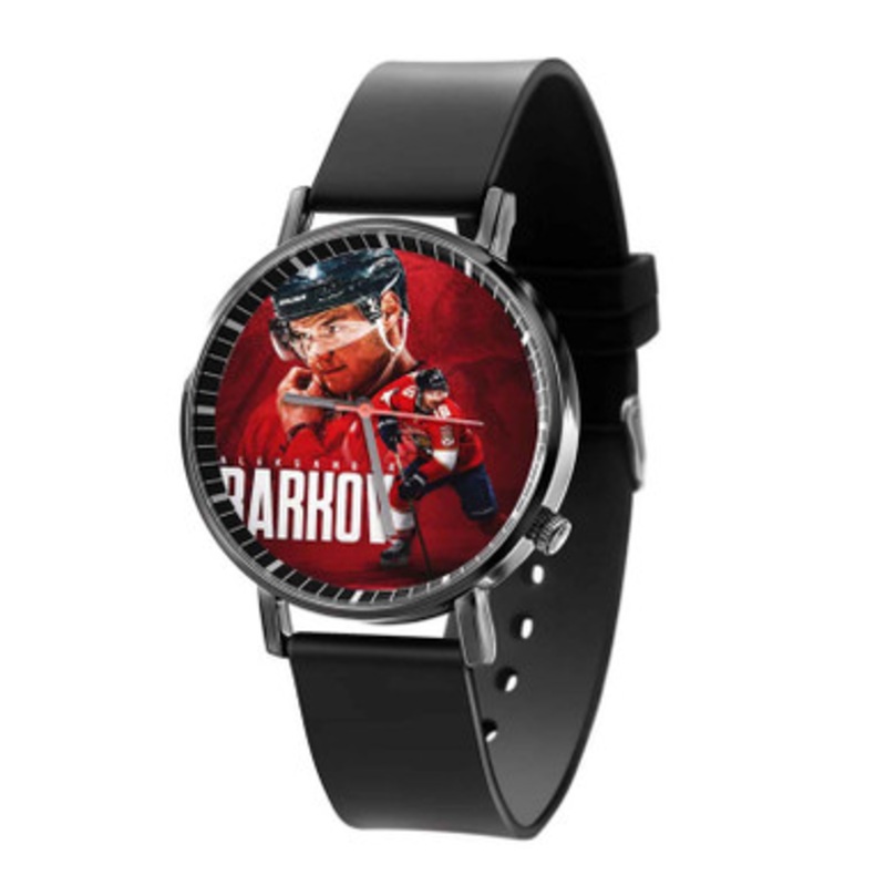 Aleksander Barkov Florida Panthers Black Quartz Watch Unisex With Premium Gift Box