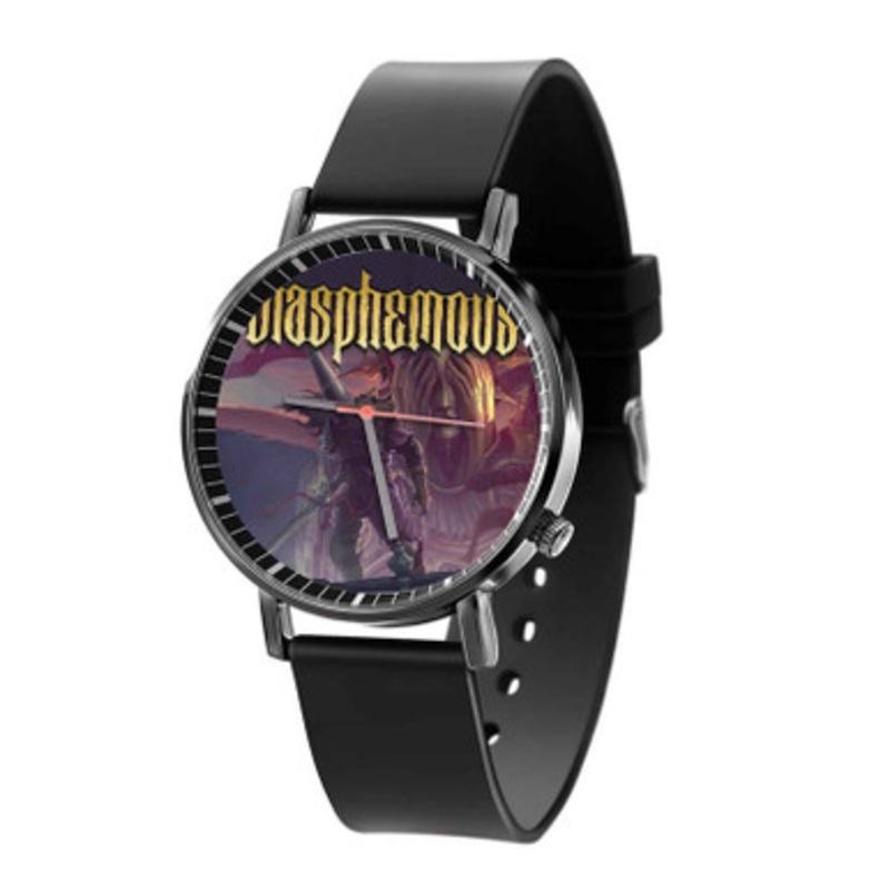 Blasphemous Black Quartz Watch Unisex With Premium Gift Box