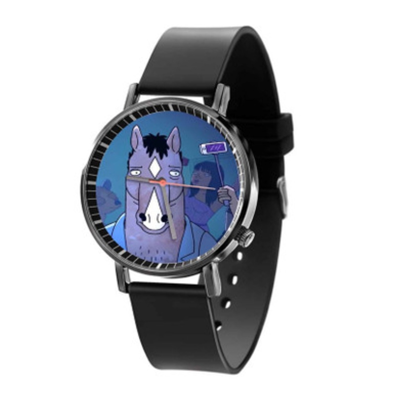 Bo Jack Horseman Black Quartz Watch With Premium Gift Box for Unisex