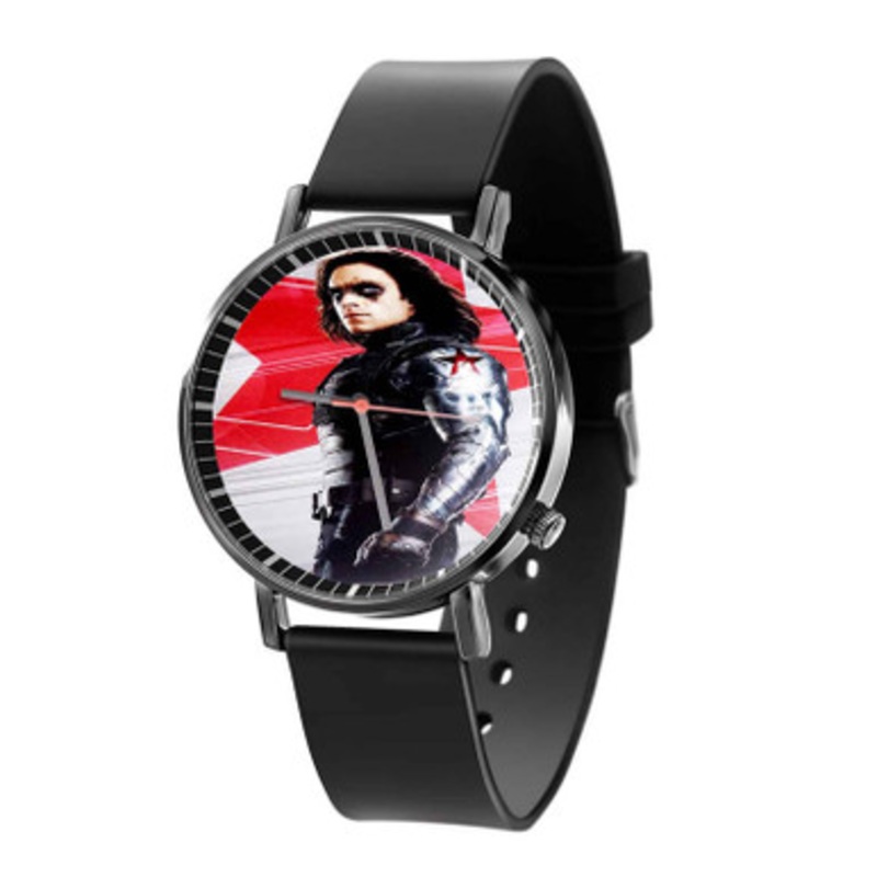 Bucky Barnes Civil War Captain America 2016 Black Quartz Watch Unisex With Premium Gift Box
