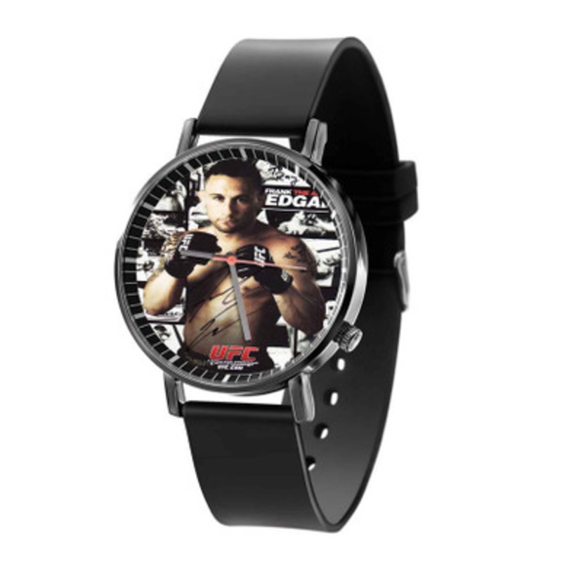 Frankie The Answer Edgar Black Quartz Watch Unisex With Premium Gift Box