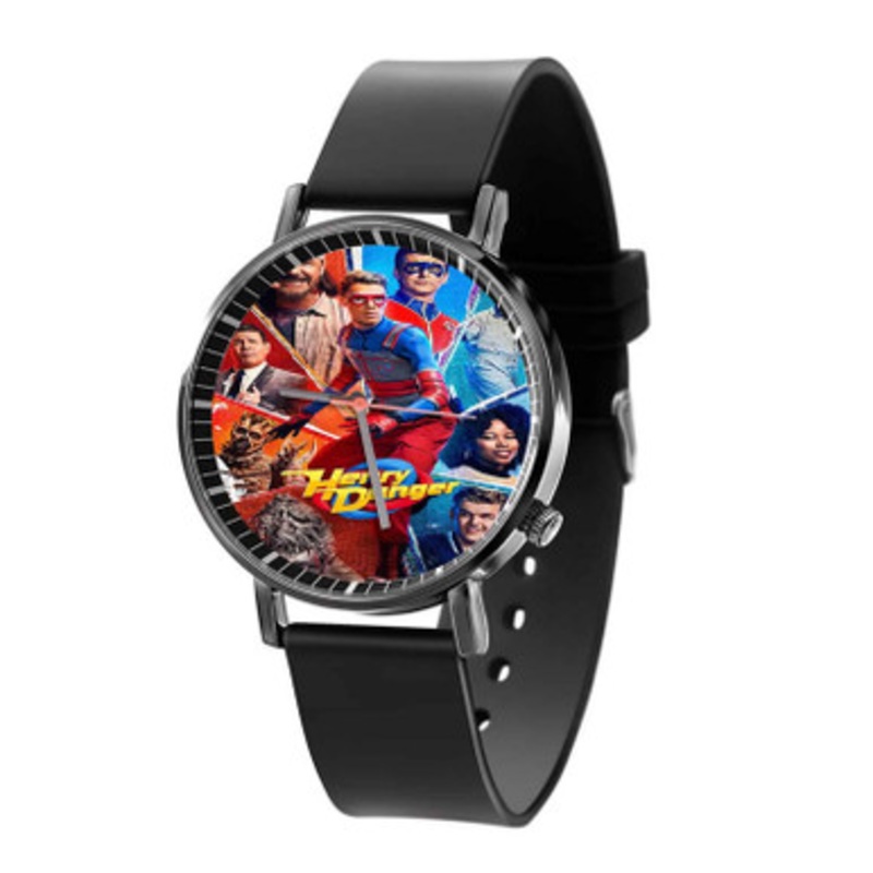 Henry Danger Black Quartz Watch With Premium Gift Box for Unisex