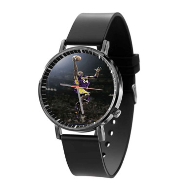 Kobe Bryant Flying Dunks Black Quartz Watch Unisex With Premium Gift Box