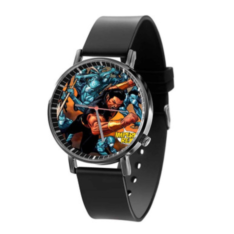 Namor Marvel Unisex Black Quartz Watch With Premium Gift Box
