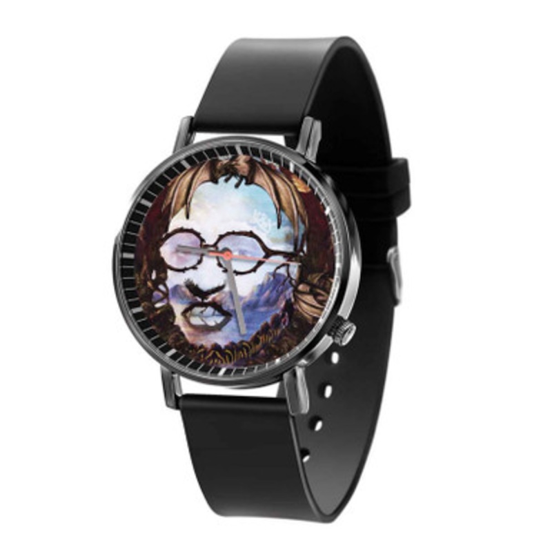 Quaveo Lose It Black Quartz Watch Unisex With Premium Gift Box