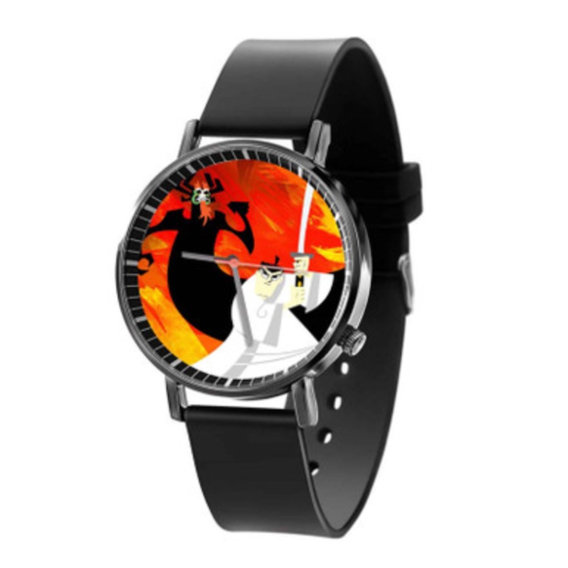 Samurai Jack Arts Unisex Black Quartz Watch With Premium Gift Box
