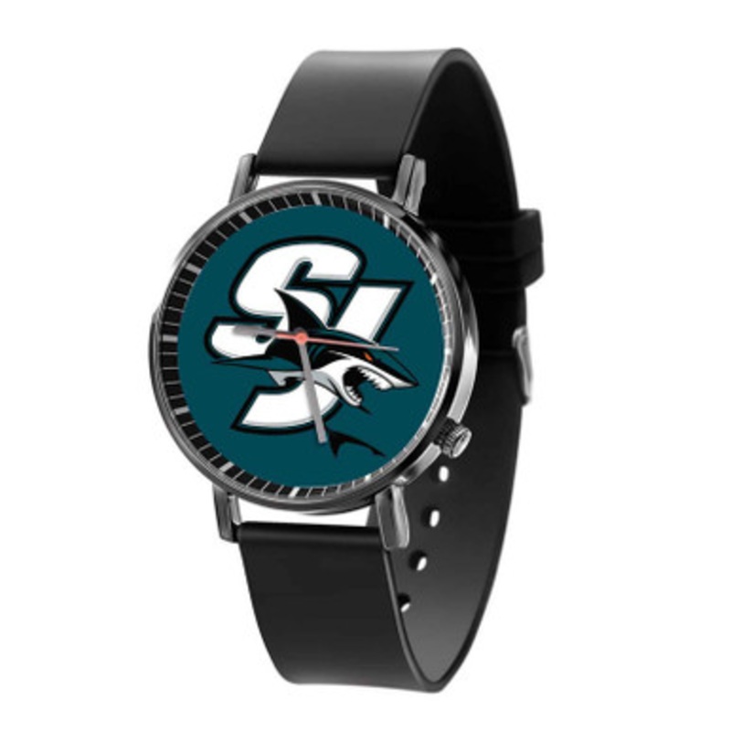 San Jose Sharks NHL Art Black Quartz Watch Unisex With Premium Gift Box