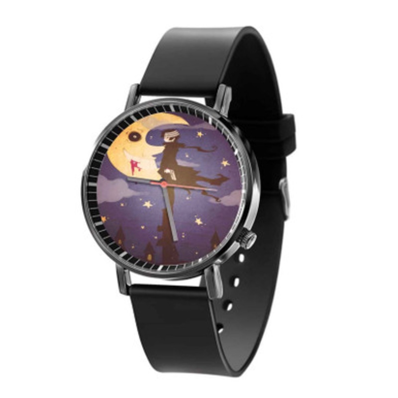 Soul Eater Death The Kid Black Quartz Watch Unisex With Premium Gift Box