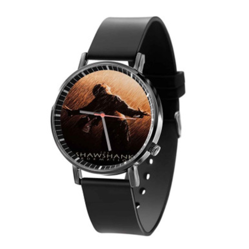 The Shawshank Redemption Rain Black Quartz Watch Unisex With Premium Gift Box
