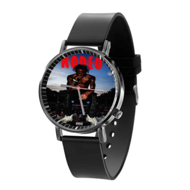 Travis Scott Rodeo Black Quartz Watch Unisex With Premium Gift Box