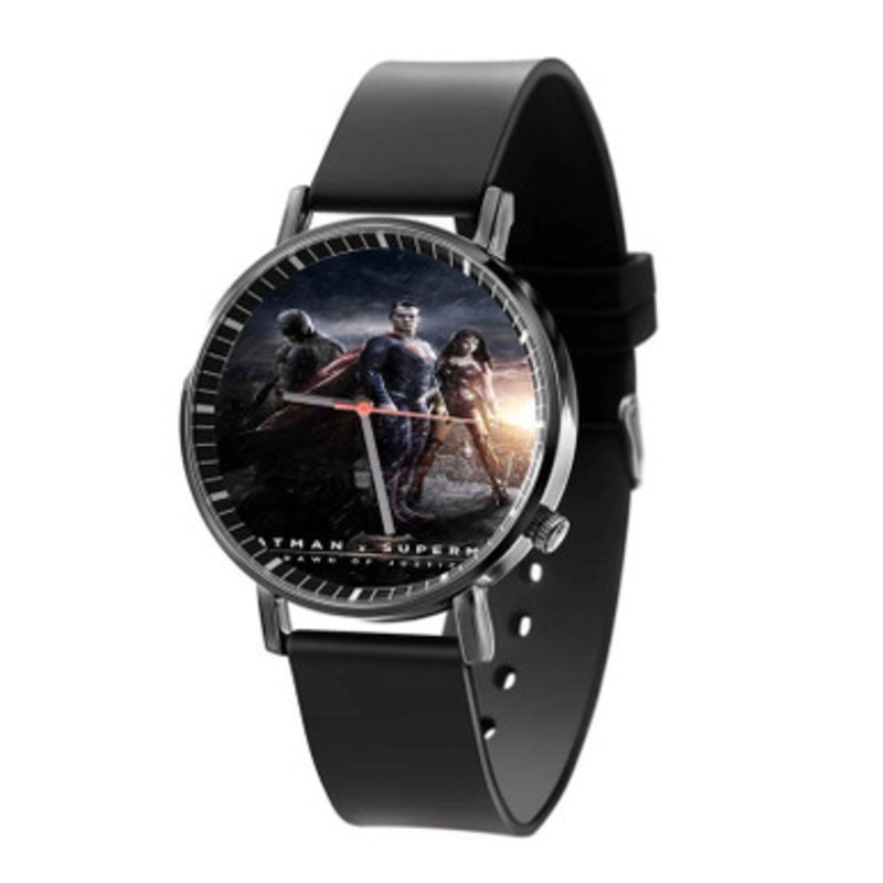 Batman V Superman Black Quartz Watch Unisex With Premium Gift Box