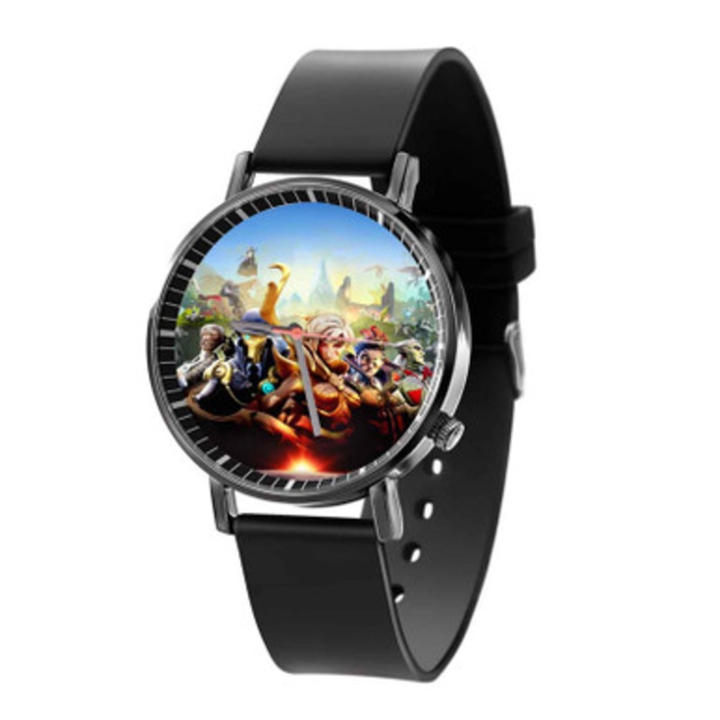 Battleborn Great Unisex Black Quartz Watch With Premium Gift Box