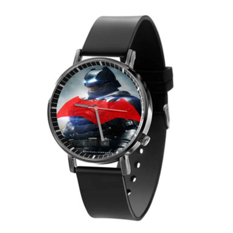 Ben Affleck Batman Vs Superman Black Quartz Watch Unisex With Premium Gift Box