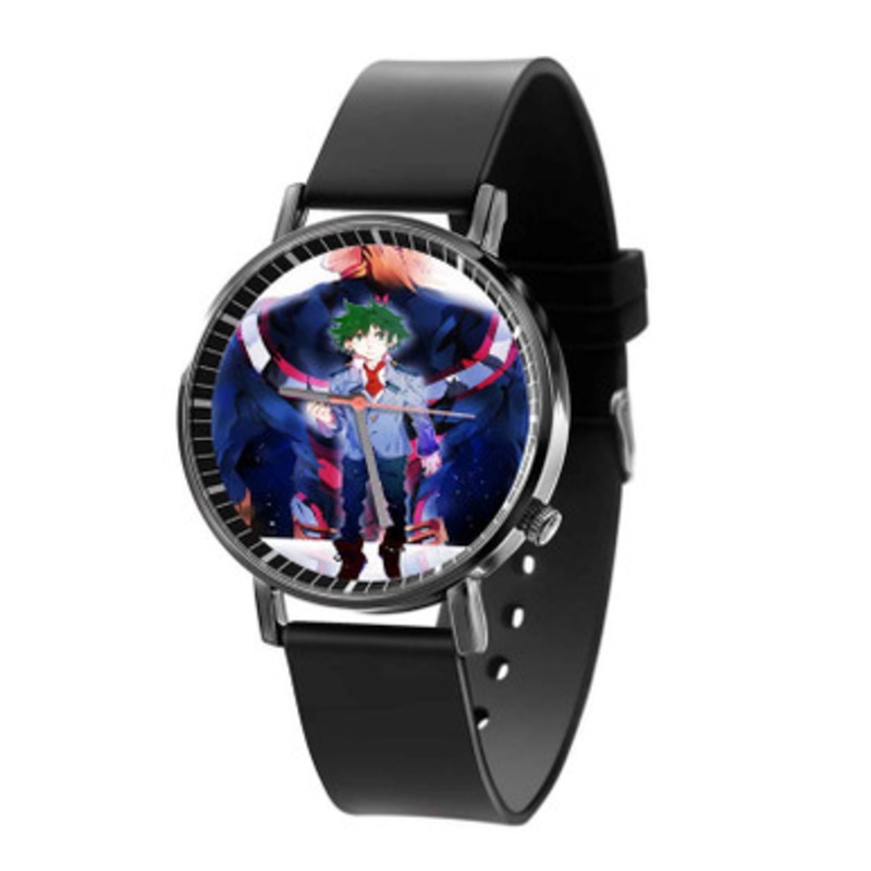 Boku no Hero Academia S2 Great Unisex Black Quartz Watch With Premium Gift Box