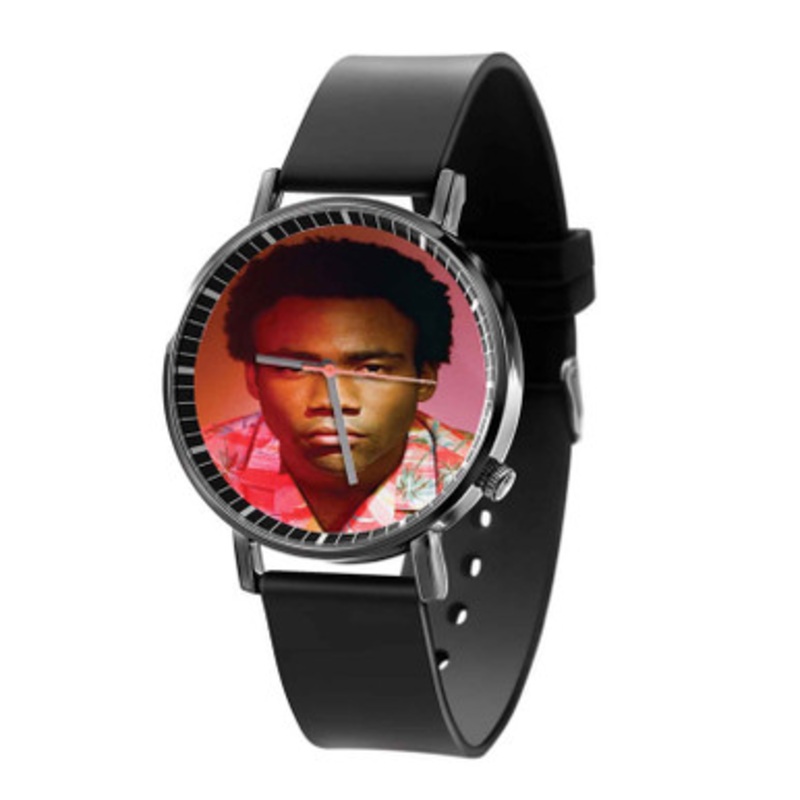 Childish Gambino Arts Black Quartz Watch Unisex With Premium Gift Box