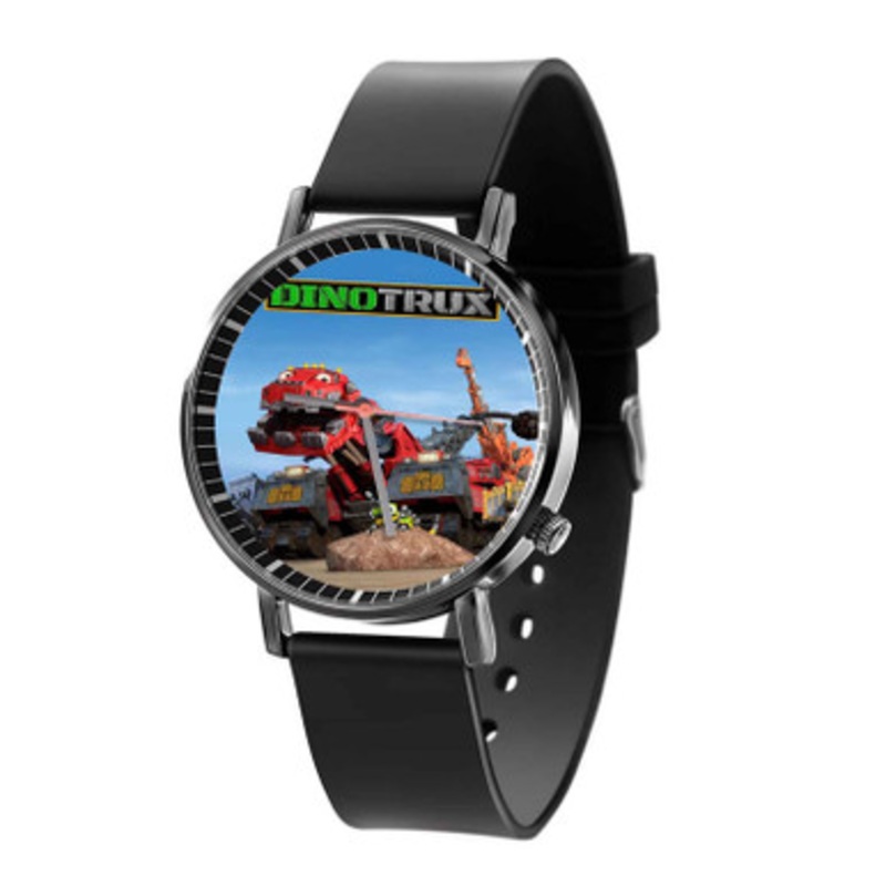Dinotrux Black Quartz Watch With Premium Gift Box for Unisex