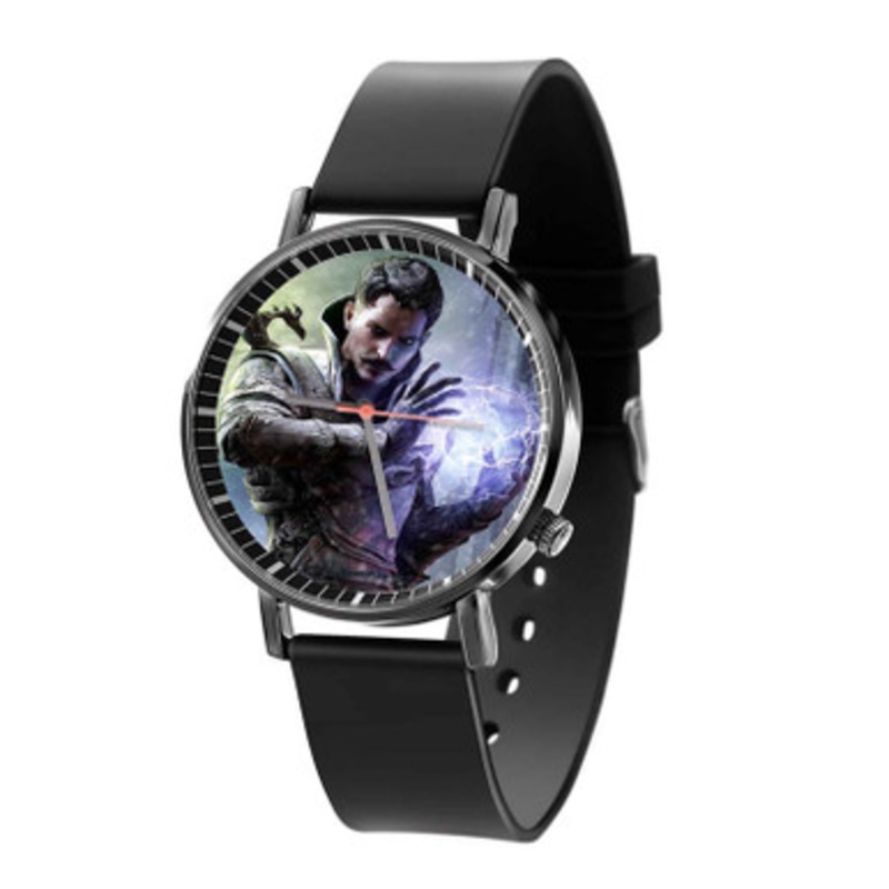 Dorian Pavus Dragon Age Black Quartz Watch With Premium Gift Box for Unisex