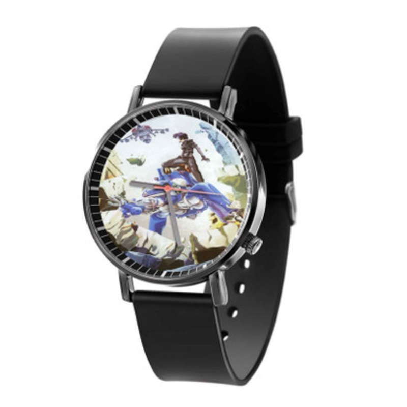 Ghost In The Shell Stand Alone Complex Unisex Black Quartz Watch With Premium Gift Box