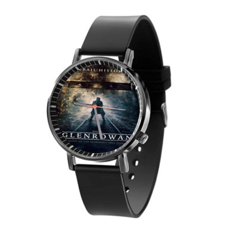 Glenrowan Black Quartz Watch Unisex With Premium Gift Box