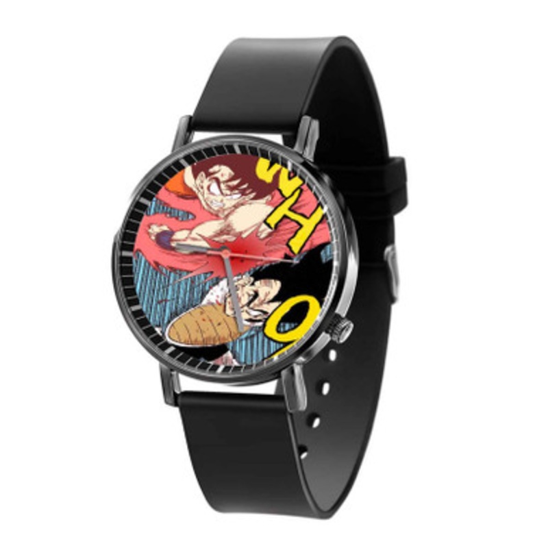 Goku vs Vegeta Dragon Ball Z Black Quartz Watch Unisex With Premium Gift Box
