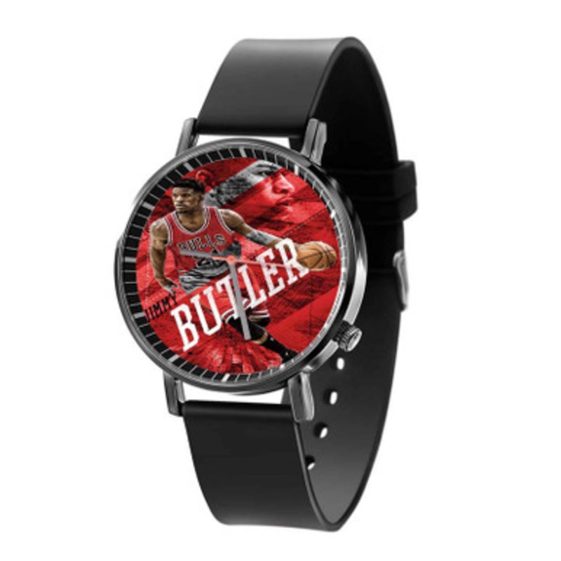 Jimmy Butler Miami Heat Black Quartz Watch Unisex With Premium Gift Box