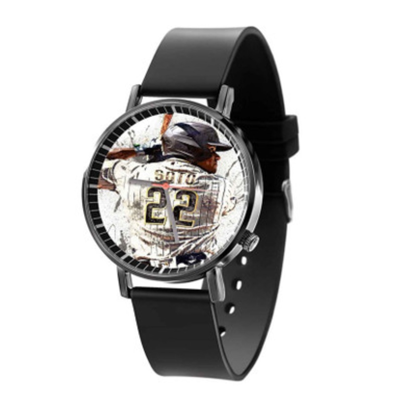 Juan Soto San Diego Padres Black Quartz Watch Unisex With Premium Gift Box