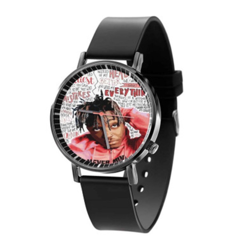 Juice Wrld Lyric Black Quartz Watch Unisex With Premium Gift Box
