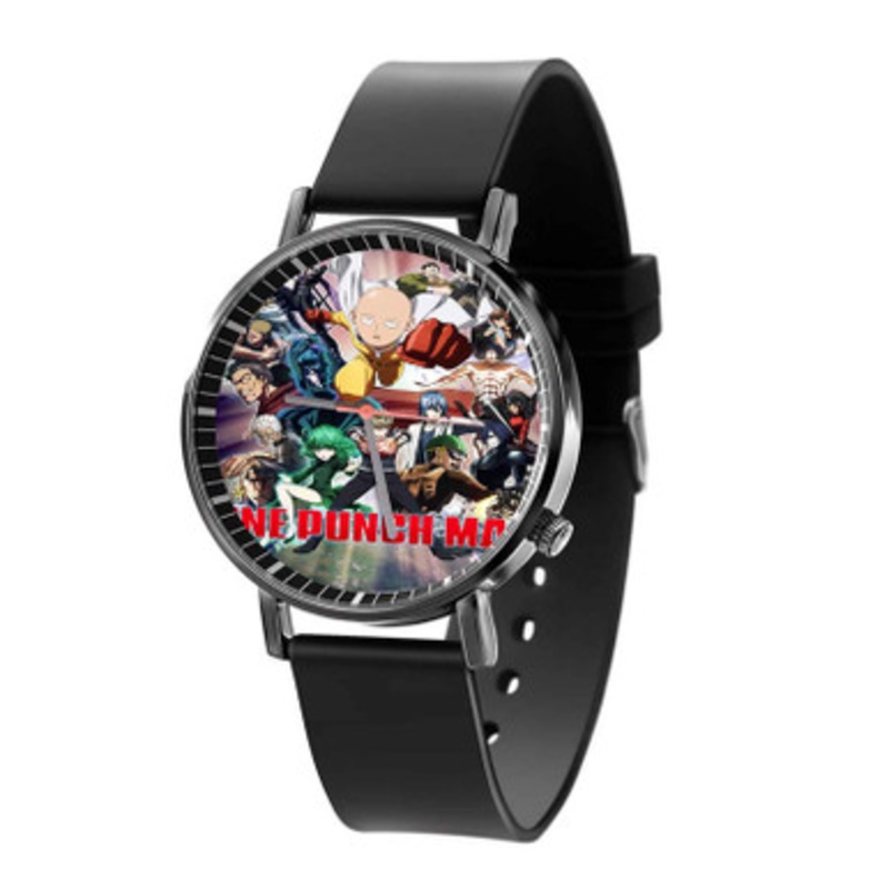 One Punch Man Season 2 Unisex Black Quartz Watch With Premium Gift Box