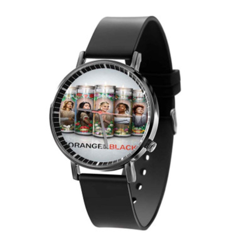 Orange is the New Black Unisex Black Quartz Watch With Premium Gift Box