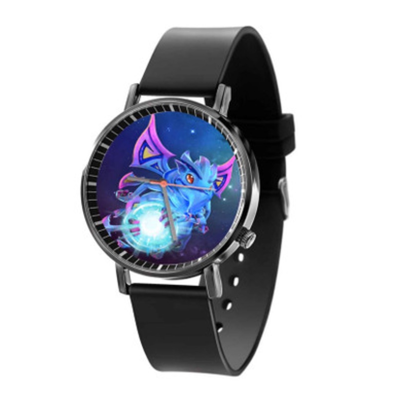 Puck Dota 2 Unisex Black Quartz Watch With Premium Gift Box