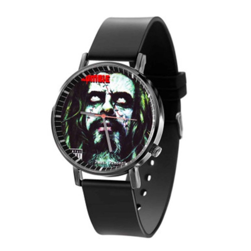 Rob Zombie Arts Black Quartz Watch With Premium Gift Box for Unisex
