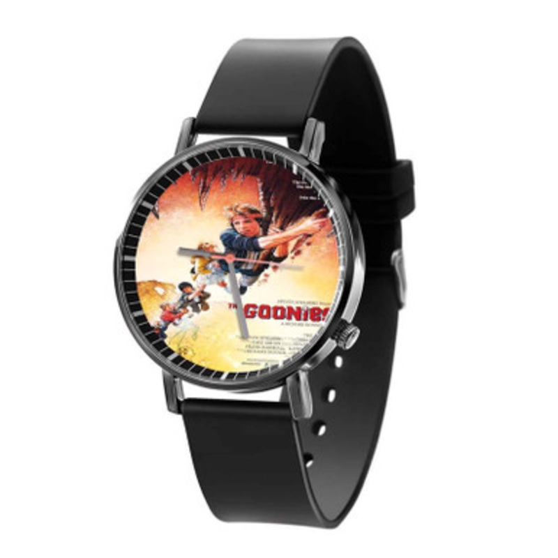 The Goonies Black Quartz Watch Unisex With Premium Gift Box