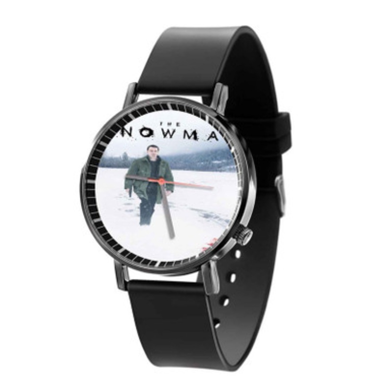 The Snowman Black Quartz Watch Unisex With Premium Gift Box