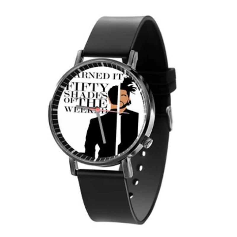 The Weeknd Earned It Art Unisex Black Quartz Watch With Premium Gift Box