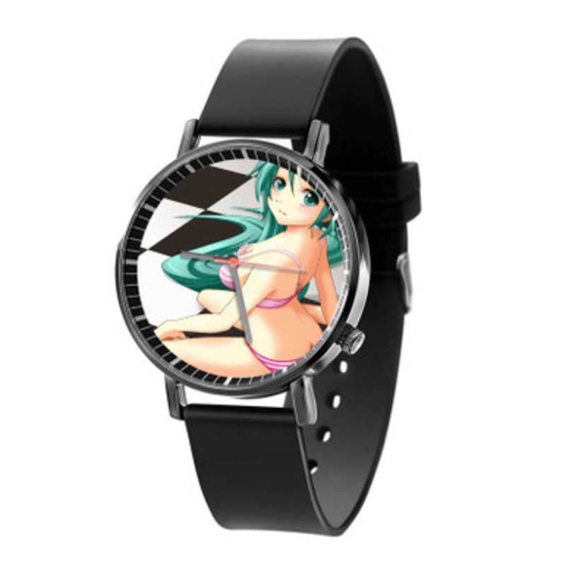 Vocaloid Beautiful Hatsune Miku Black Quartz Watch Unisex With Premium Gift Box