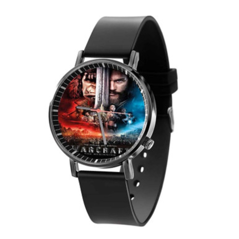 Warcraft Movie Art Unisex Black Quartz Watch With Premium Gift Box