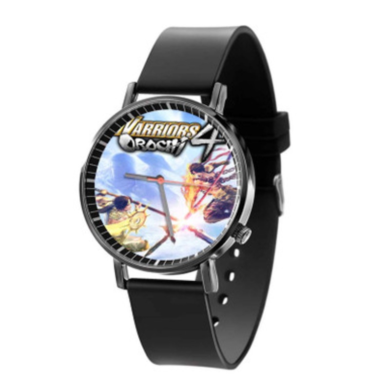 Warriors Orochi 4 Black Quartz Watch Unisex With Premium Gift Box