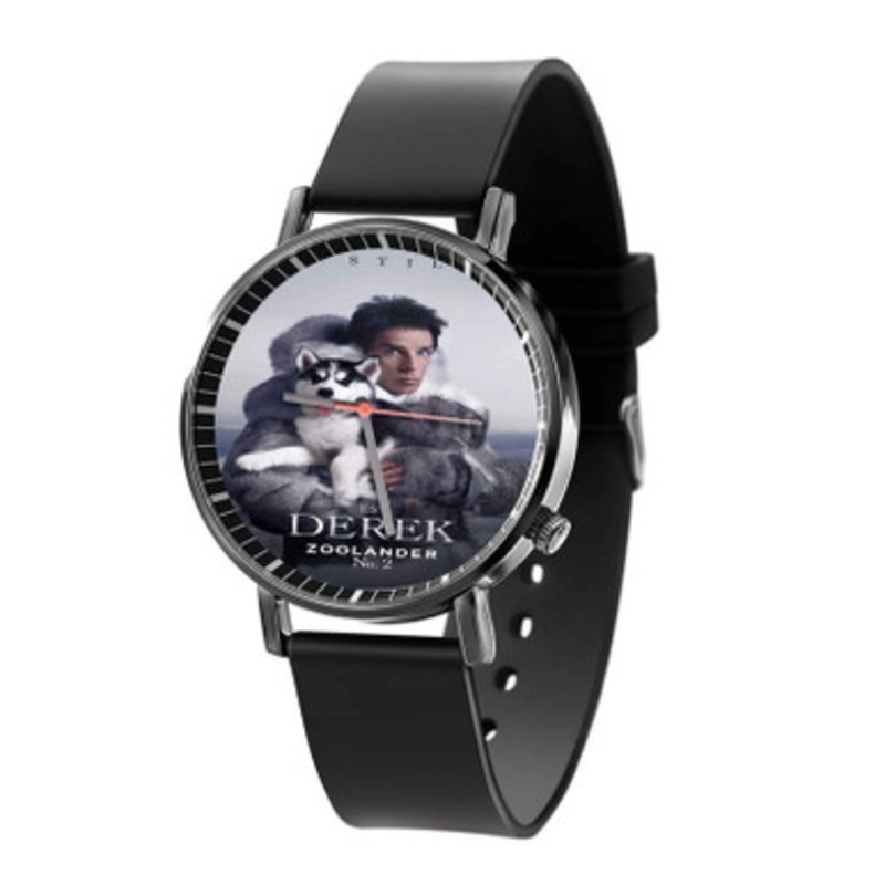 Zoolander 2 is Derek Black Quartz Watch Unisex With Premium Gift Box
