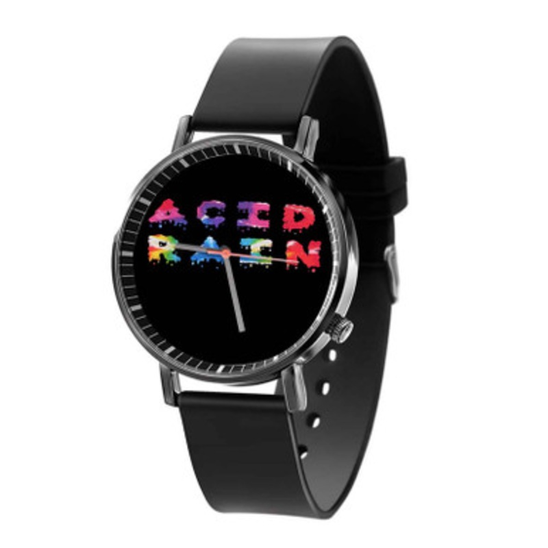 Acid Rain Chance The Rapper Unisex Black Quartz Watch With Premium Gift Box