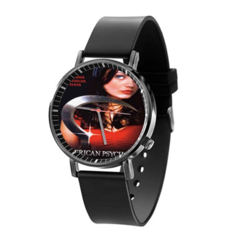 American Psycho 2 Black Quartz Watch Unisex With Premium Gift Box