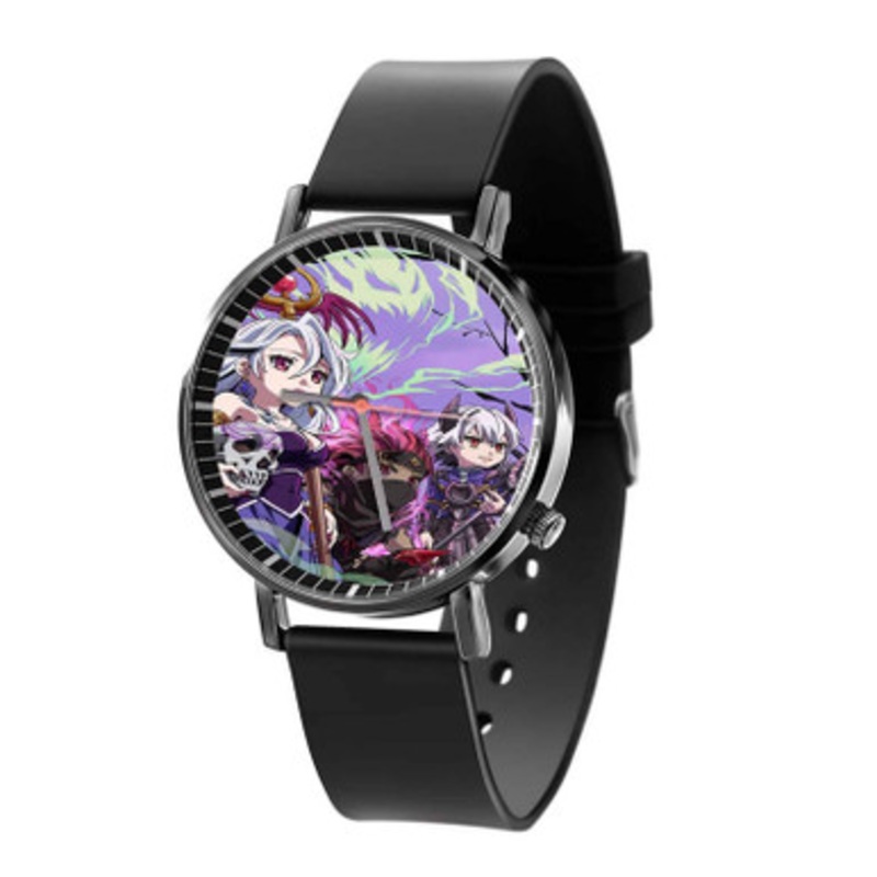 Brave Frontier Black Quartz Watch Unisex With Premium Gift Box