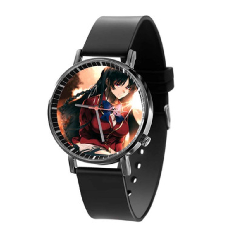 Classroom of the Elite Horikita Suzune Black Quartz Watch Unisex With Premium Gift Box